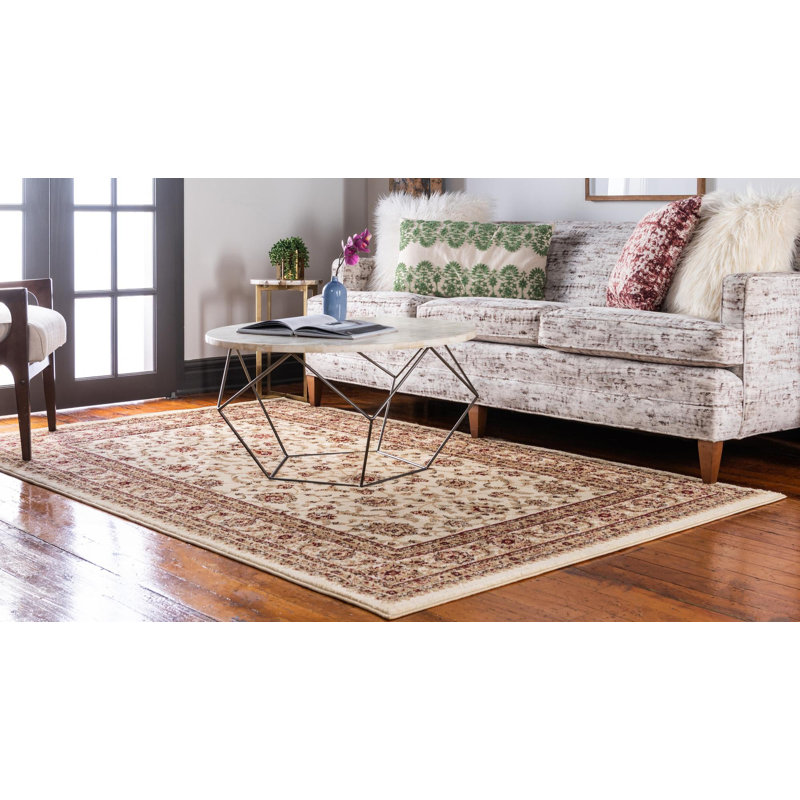 Astoria Grand Niles Performance Cream Rug & Reviews Wayfair